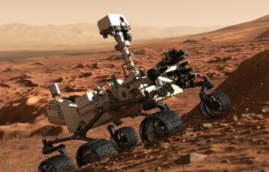 Na ongeveer een week is marsrobot Curiosity de rode planeet al grondig beu.