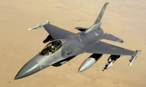 Belgische F16’s droppen lachgas boven Syrië