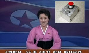 Noord-Korea kondigt test aan van grote rode knop