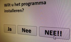 Software voor vrouwen krijgt duidelijke NEE!!-knop