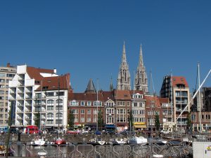 Het centrum van Oostende (Foto Friedrich Tellberg - CC BY 2.5)