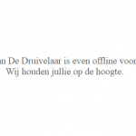 Website De Druivelaar offline: BEL20 duikt in het rood; millennials massaal gedesoriënteerd