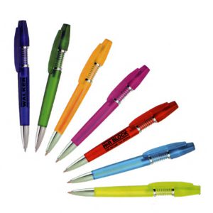 Tegenwoordig zijn draadloze pennen in allerlei kleuren verkrijgbaar.