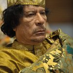 Khaddafi noemt onlusten Libië ‘grootschalige reenactment’
