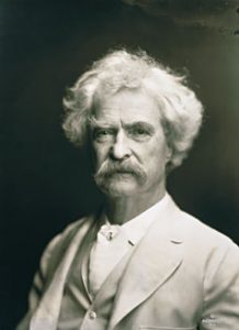 Mark Twain is een van de belangrijkste Amerikaanse auteurs uit de 19de eeuw.