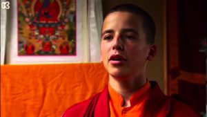 Giel kwam via zijn moeder in contact met het radicale boeddhisme. (Foto: Youtube)