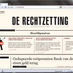 De Rechtzetting sleept realiteit voor rechtbank wegens broodroof