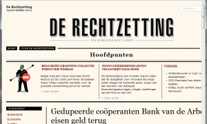 De Rechtzetting sleept realiteit voor rechtbank wegens broodroof